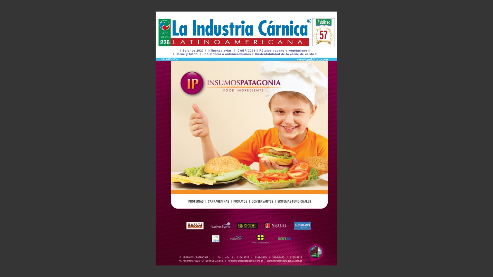 La Industria Cárnica Latinoamericana Nº 226