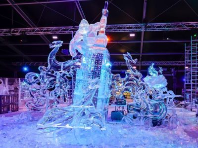 Esculturas de hielo: Un arte para eventos que destacan la elegancia del encuentro