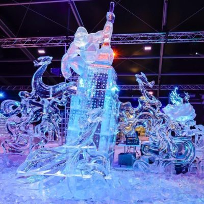 Esculturas de hielo: Un arte para eventos que destacan la elegancia del encuentro