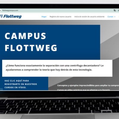 Flottweg relanza “Flottweg Campus” para impulsar la capacitación técnica de sus clientes