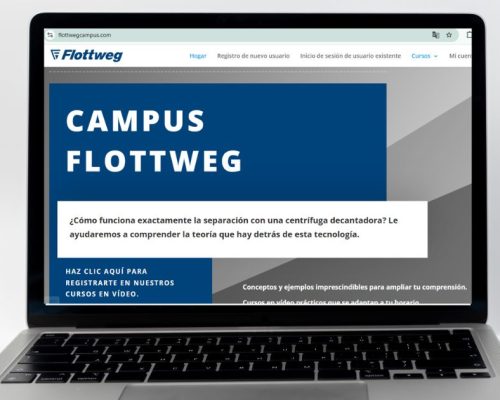 Flottweg relanza “Flottweg Campus” para impulsar la capacitación técnica de sus clientes