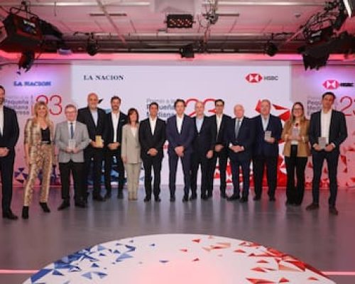 El Grupo Saporiti ganó el premio a la pequeña & mediana empresa 2023 “oro” y la categoría “trayectoria” otorgado por La Nación – HSBC