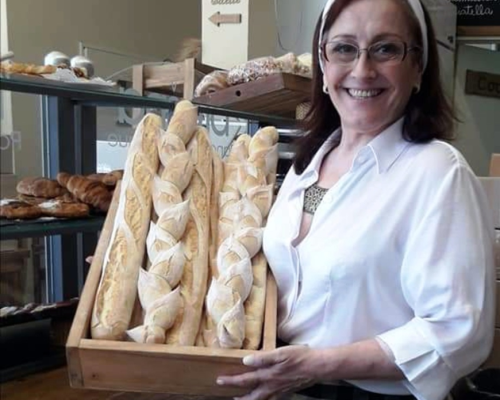 Adriana Abiusi: Ganadora del Primer Campeonato Nacional de Pan Dulce. Categoría Milanés