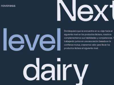 Novonesis: Busca llevar los lácteos al siguiente nivel