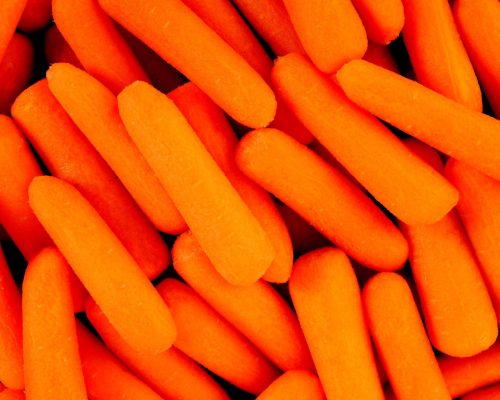 Close-up of Baby Carrots