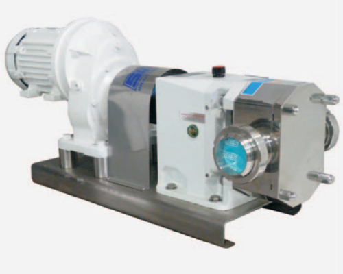 SIMES: Bombas lobulares con by-pass y válvula limitadora de presión